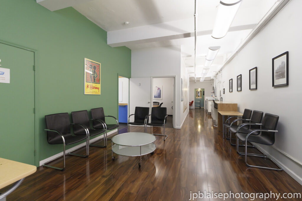 Commercial Real Estate Photographer New York Waiting Room NY photography