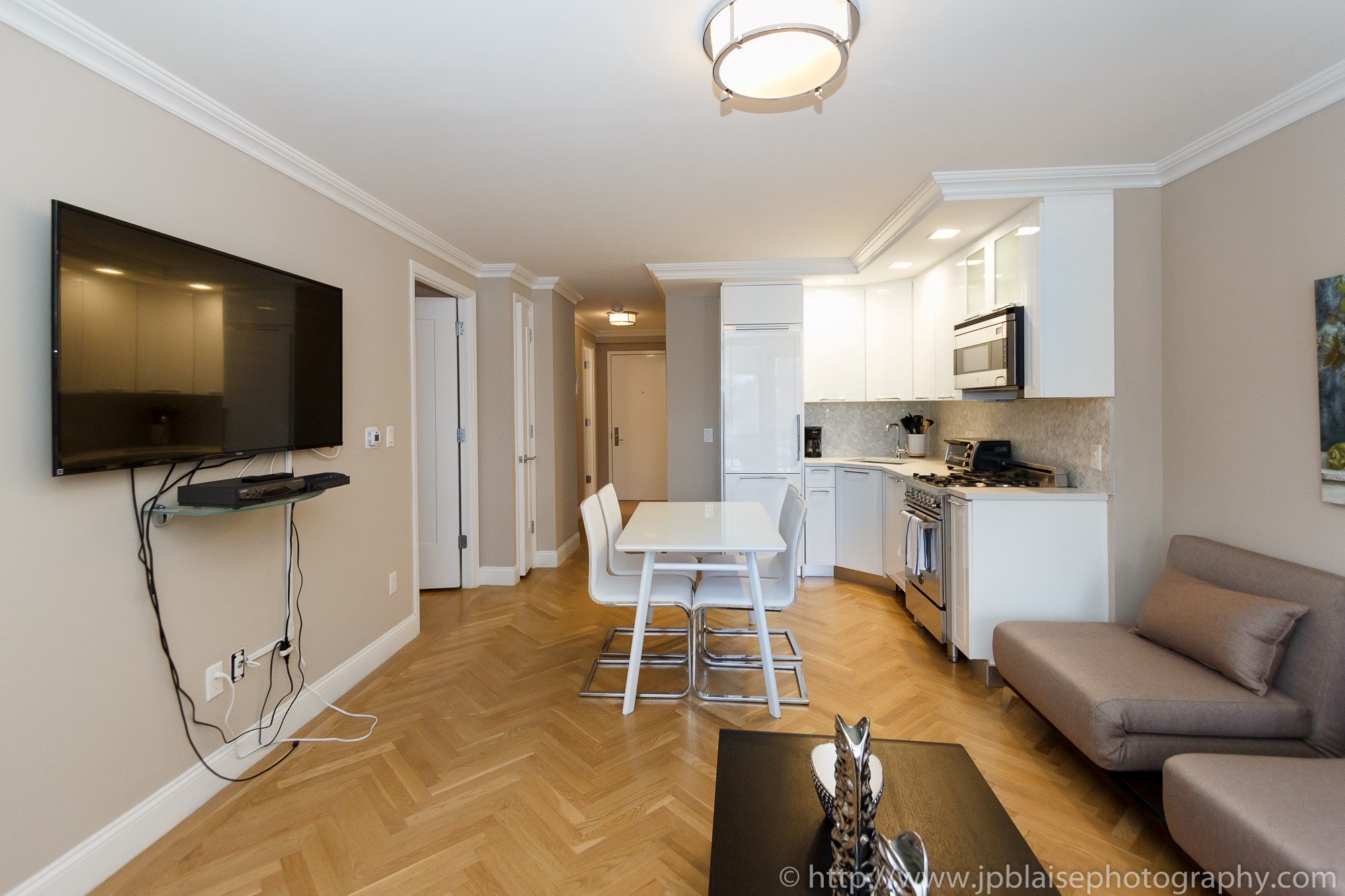 New York City Interior Photography Session Modern One Bedroom