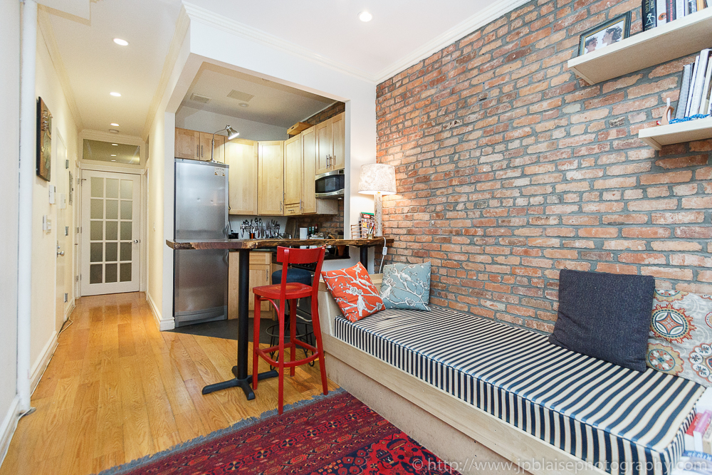 Interior photography of east-village apartment in New York City