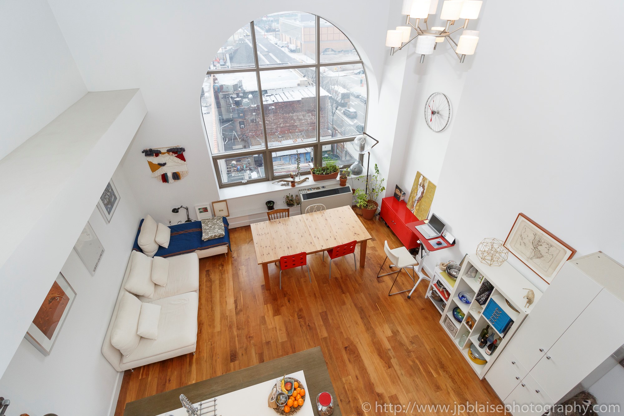 NYC apartment photographer real estate Long island city new york queens loft view