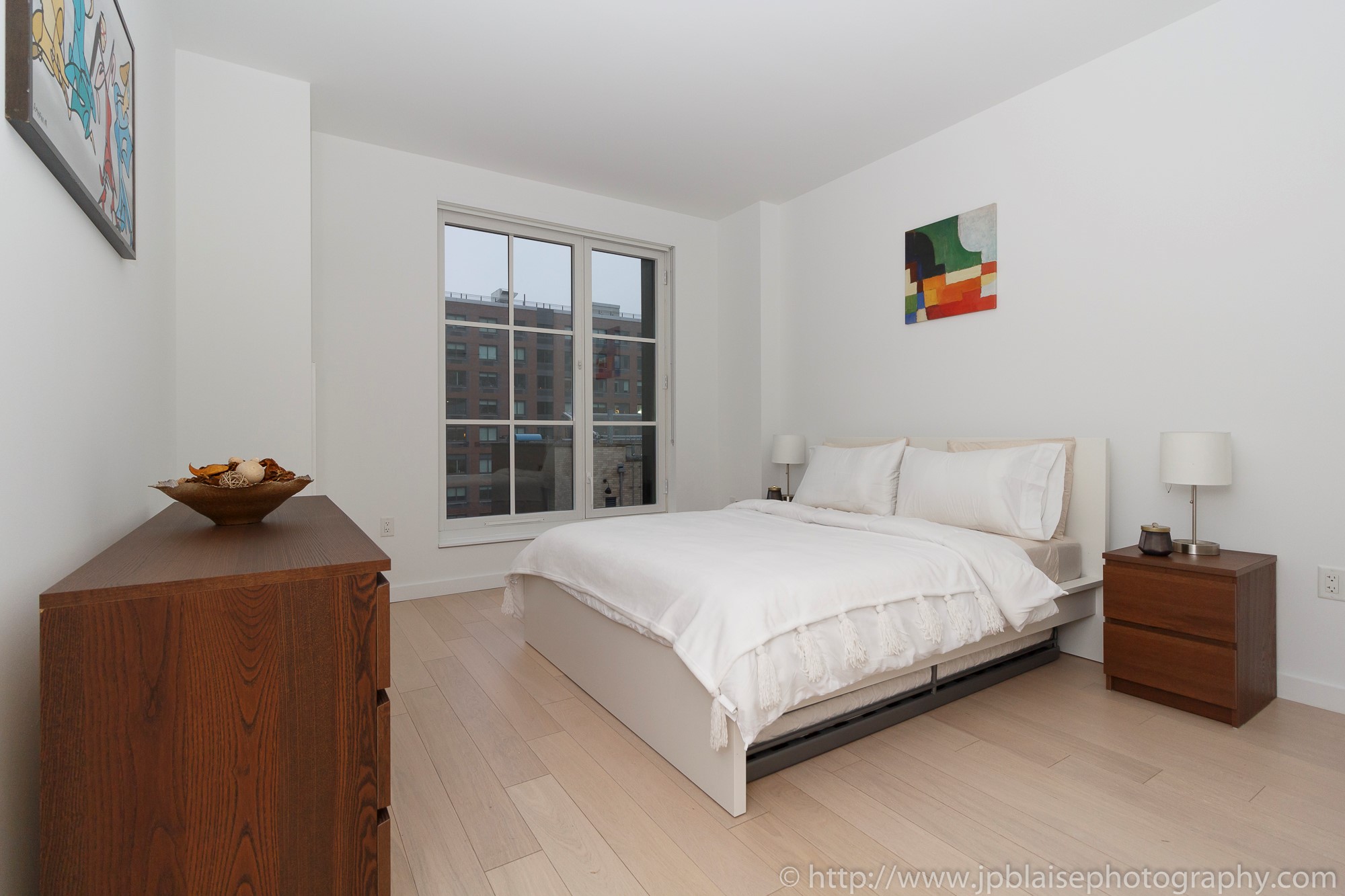 NYC real estate photographer apartment interior architectural airbnb midtown west bedroom