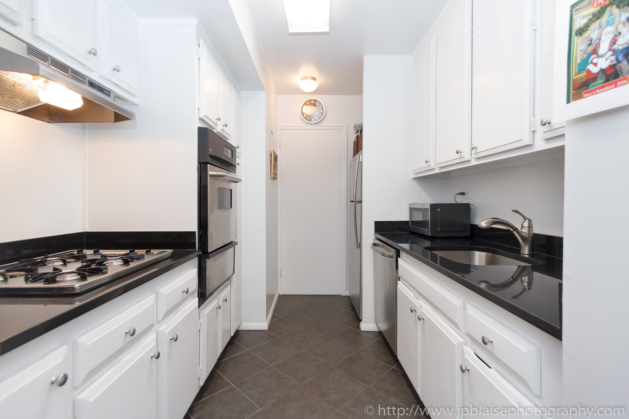 New York City apartment photographer two bedroom unit on the Upper East Side kitchen