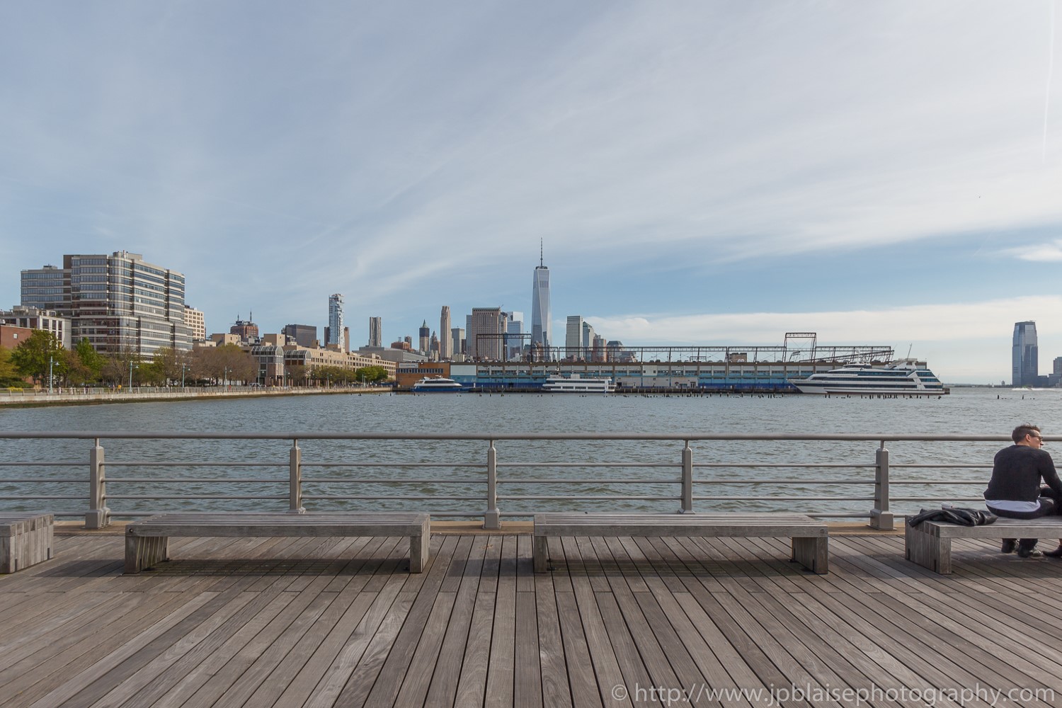New York Real Estate Photographer One world Trade center and Hudson river park