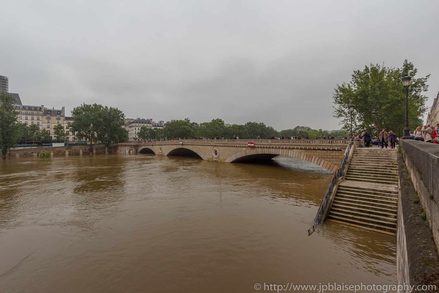 Paris flooding river banks apartment photography