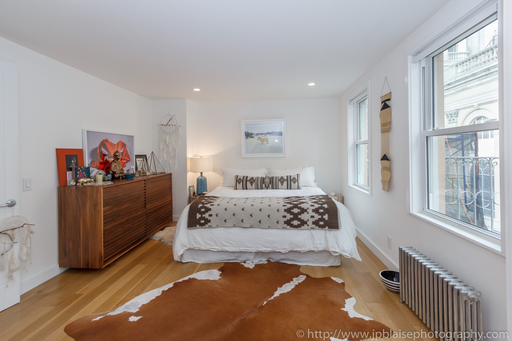 Real estate photography work west village one bedroom apartment bedroom