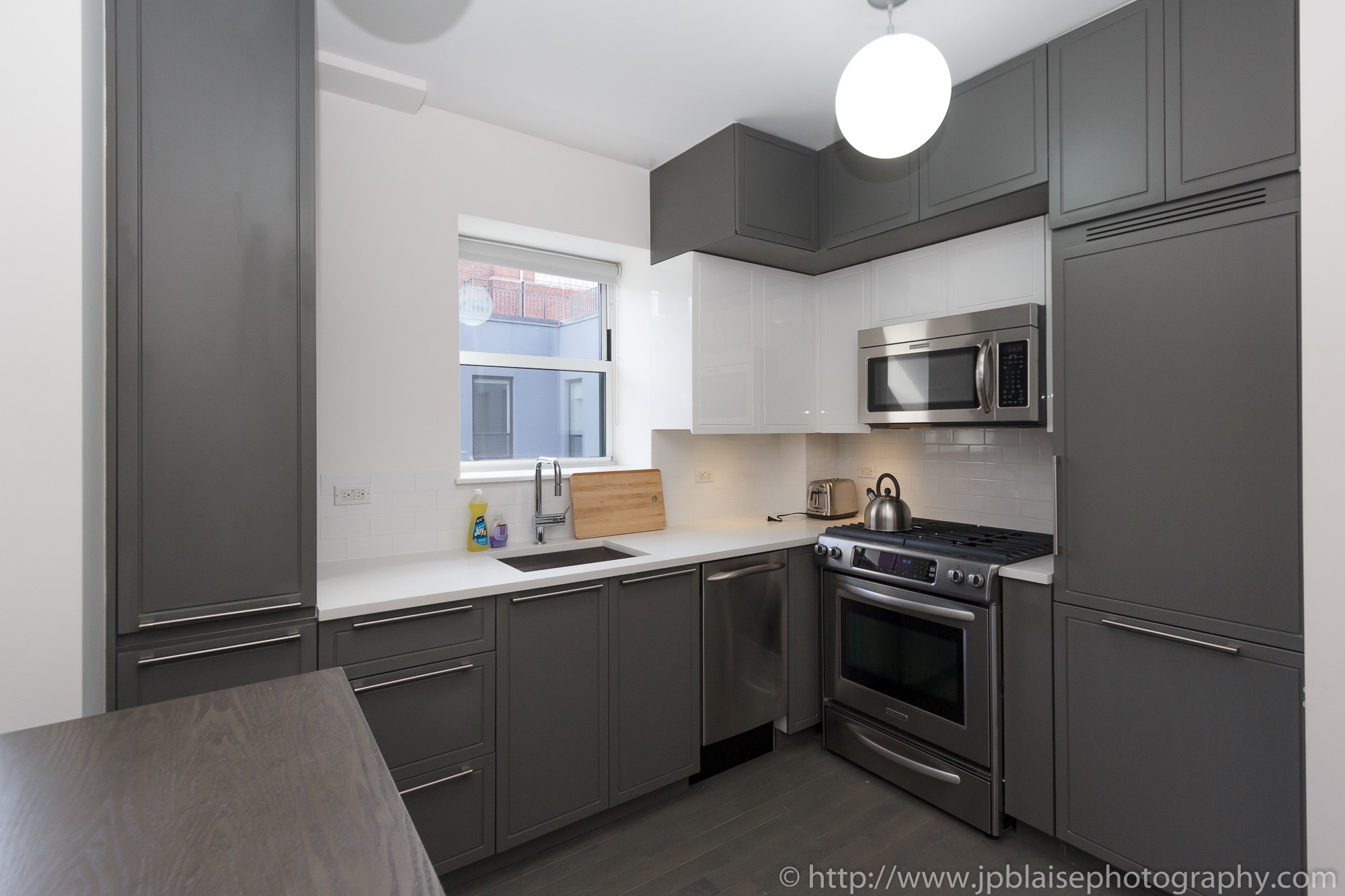 new york city apartment photographer midtown west kitchen