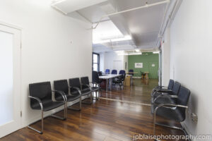 Commercial Real Estate Photographer New York Waiting Room NY photography